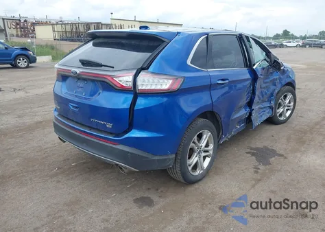 2018 Ford Edge Titanium from USA, damaged, VIN 2FMPK4K85JBB21640